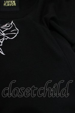 画像5: LISTEN FLAVOR / 黒薔薇の堕天使オープンショルダーレースアップワンピース  ブラック H-25-11-07-039-PU-TO-KB-ZH