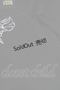 画像5: 【SALE】LISTEN FLAVOR / 黒薔薇の堕天使オープンショルダーレースアップワンピース  ブラック H-25-11-07-039-PU-TO-KB-ZT455