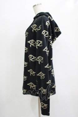 画像2: KILL STAR / 総柄ZIPパーカー XL ブラック×ゴールド H-25-11-07-041-SL-TO-KB-ZH