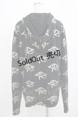 画像3: KILL STAR / 総柄ZIPパーカー XL ブラック×ゴールド H-25-11-07-041-SL-TO-KB-ZH