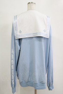 画像3: LISTEN FLAVOR / エンジェルキャットセーラーワンピ  ライトブルー H-25-11-07-042-PU-OP-KB-ZH