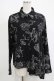 画像1: DISTURBIA / 総柄シャツ UK8 ブラック H-25-11-07-043-PU-BL-KB-ZH (1)