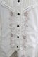 画像4: OZZ ANGELO / 薔薇刺繍ロングブラウス  アイボリー H-25-11-07-047-OO-BL-KB-ZH (4)
