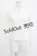 ATELIER PIERROT / ピンタックブラウス  アイボリー H-25-11-07-048-EL-BL-KB-ZH