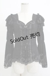 Ozz oneste / Rose Festa!プルオーバー  黒 H-25-11-07-051-OO-TO-KB-ZH