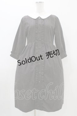 画像1: mayla classic / Laprinp girls' schoolレジメンタルワンピース Free ブラウン H-25-11-07-1031-0-OP-NS-ZH