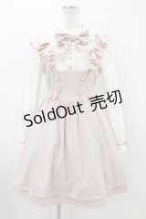 LIZ LISA / ダブルハートラッフルワンピース Free ピンク H-25-11-07-1033-LO-OP-NS-ZH