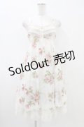 axes femme / パネル花柄ワンピース M オフ H-25-11-07-1036-AX-OP-NS-ZH