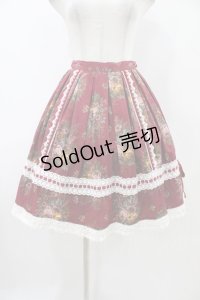 BABY,THE STARS SHINE BRIGHT / ローズゴブランプリントスカート Free エンジ H-25-11-07-1038-BA-SK-NS-ZH