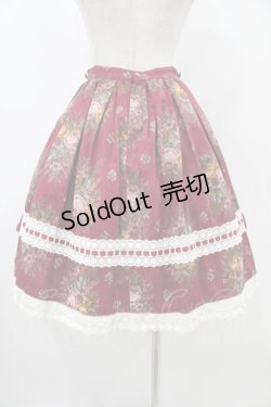 画像2: BABY,THE STARS SHINE BRIGHT / ローズゴブランプリントスカート Free エンジ H-25-11-07-1038-BA-SK-NS-ZH