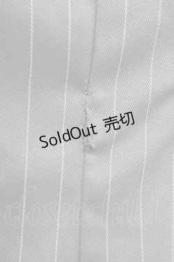 画像4: Ank Rouge / Bigリボンストライプコンビネゾン M グレー H-25-11-07-1042-CA-OP-NS-ZH