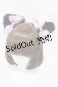 BABY,THE STARS SHINE BRIGHT / ねこみみファークリップ  ブラック H-25-11-07-1006-BA-AC-NS-ZH