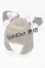 BABY,THE STARS SHINE BRIGHT / ねこみみファークリップ  ブラック H-25-11-07-1006-BA-AC-NS-ZH