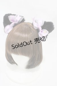BABY,THE STARS SHINE BRIGHT / ねこみみファークリップ  ブラック H-25-11-07-1006-BA-AC-NS-ZH