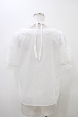 画像2: Lovely Tency / 眞白ありすコラボ/レースブラウス S ホワイト H-25-11-07-1044-0-BL-NS-ZH