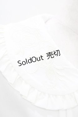 画像3: lolitime（海外ロリータブランド） / 刺繍衿ブラウス M オフ H-25-11-07-1046-0-BL-NS-ZH