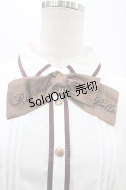 画像3: Amavel / リバーシブルクロスタイブラウス Free オフ/ボルドー H-25-11-07-1047-CA-BL-NS-ZH