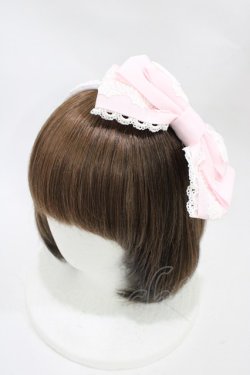 画像1: BABY,THE STARS SHINE BRIGHT / クラシックローズカチューシャ  ピンク H-25-11-07-1007-BA-AC-NS-ZH