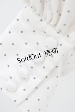 画像3: An MILLE / ドットブラウス Free ピンク H-25-11-07-1051-EL-BL-NS-ZH