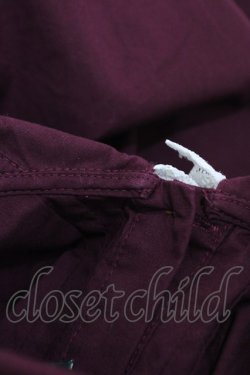 画像3: mayla classic / Laprinp girls' schoolピンタックブラウス Free ボルドー H-25-11-07-1055-0-BL-NS-ZH