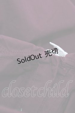 画像3: mayla classic / Laprinp girls' schoolピンタックブラウス Free ボルドー H-25-11-07-1055-0-BL-NS-ZH