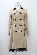 EATME / 2WAYロングフレアトレンチコート Free ベージュ H-25-11-07-1059-LO-CO-NS-ZH