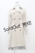 EATME / 2WAYロングフレアトレンチコート Free ベージュ H-25-11-07-1059-LO-CO-NS-ZH