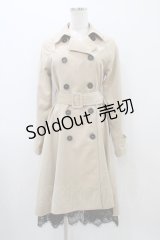EATME / 2WAYロングフレアトレンチコート Free ベージュ H-25-11-07-1059-LO-CO-NS-ZH