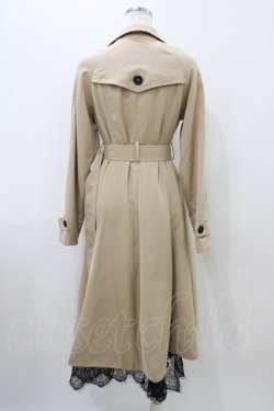 画像2: EATME / 2WAYロングフレアトレンチコート Free ベージュ H-25-11-07-1059-LO-CO-NS-ZH