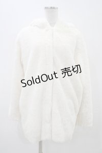 Ank Rouge / うさみみファーコート M オフ H-25-11-07-1061-CA-CO-NS-ZH