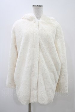 画像1: Ank Rouge / うさみみファーコート M オフ H-25-11-07-1061-CA-CO-NS-ZH