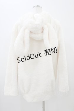 画像2: Ank Rouge / うさみみファーコート M オフ H-25-11-07-1061-CA-CO-NS-ZH