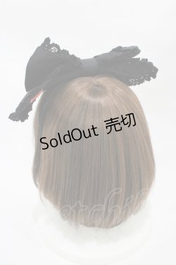 画像2: BABY,THE STARS SHINE BRIGHT / リボンカチューシャ Free ブラック H-25-11-07-1008-BA-AC-NS-ZH