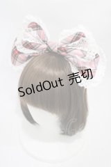 BABY,THE STARS SHINE BRIGHT / タータンチェックリボンカチューシャ  ピンク H-25-11-07-1009-BA-AC-NS-ZH