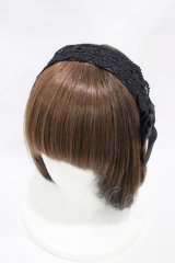 m petit by misako / TT*AMレースカチューシャ  ブラック H-25-11-07-1011-LO-AC-NS-ZH