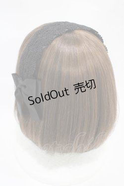 画像2: m petit by misako / TT*AMレースカチューシャ  ブラック H-25-11-07-1011-LO-AC-NS-ZH