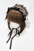 metamorphose / 木漏れ日のトロイメライ ヘッドドレス  ブラウン H-25-11-07-1012-ME-AC-NS-ZH
