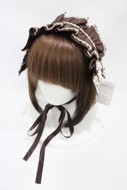 画像1: metamorphose / 木漏れ日のトロイメライ ヘッドドレス  ブラウン H-25-11-07-1012-ME-AC-NS-ZH