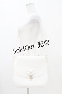 axes femme POETIQUE / クラシカル型押しバッグ  生成り H-25-11-07-1014-AX-BG-NS-ZH