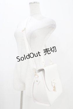 画像2: axes femme POETIQUE / クラシカル型押しバッグ  生成り H-25-11-07-1014-AX-BG-NS-ZH