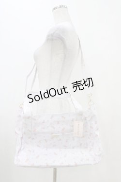 画像1: Maison de FLEUR / ラミネートキャリーオントート  Pink H-25-11-07-1016-LO-BG-NS-ZH