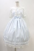 Angelic Pretty / Vintage Tulleワンピース Free サックス H-25-11-07-1019-AP-OP-NS-ZH