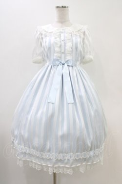 画像1: Angelic Pretty / Vintage Tulleワンピース Free サックス H-25-11-07-1019-AP-OP-NS-ZH