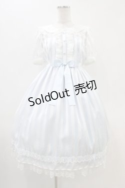 画像1: Angelic Pretty / Vintage Tulleワンピース Free サックス H-25-11-07-1019-AP-OP-NS-ZH