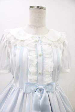 画像4: Angelic Pretty / Vintage Tulleワンピース Free サックス H-25-11-07-1019-AP-OP-NS-ZH