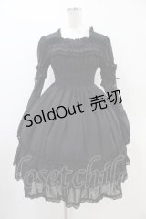 BABY,THE STARS SHINE BRIGHT / トリアノンシフォンワンピース Free ブラック H-25-11-07-1020-BA-OP-NS-ZH