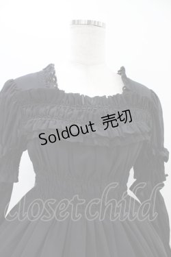 画像4: BABY,THE STARS SHINE BRIGHT / トリアノンシフォンワンピース Free ブラック H-25-11-07-1020-BA-OP-NS-ZH