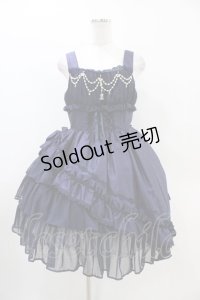 ALICE and the PIRATES / ギャザーシフォンジャンパースカート Free ネイビー H-25-11-07-1021-PA-OP-NS-ZH