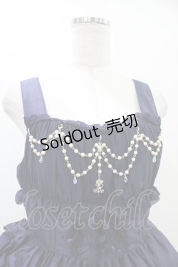 画像5: ALICE and the PIRATES / ギャザーシフォンジャンパースカート Free ネイビー H-25-11-07-1021-PA-OP-NS-ZH