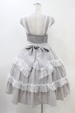 画像2: axes femme kawaii / プチリボンジャンパースカート M グレー H-25-11-07-1022-AX-OP-NS-ZH